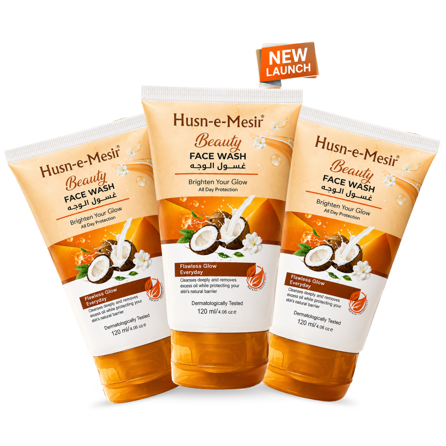 Husn-e-Mesir Beauty Face Wash (Pack of 3)
